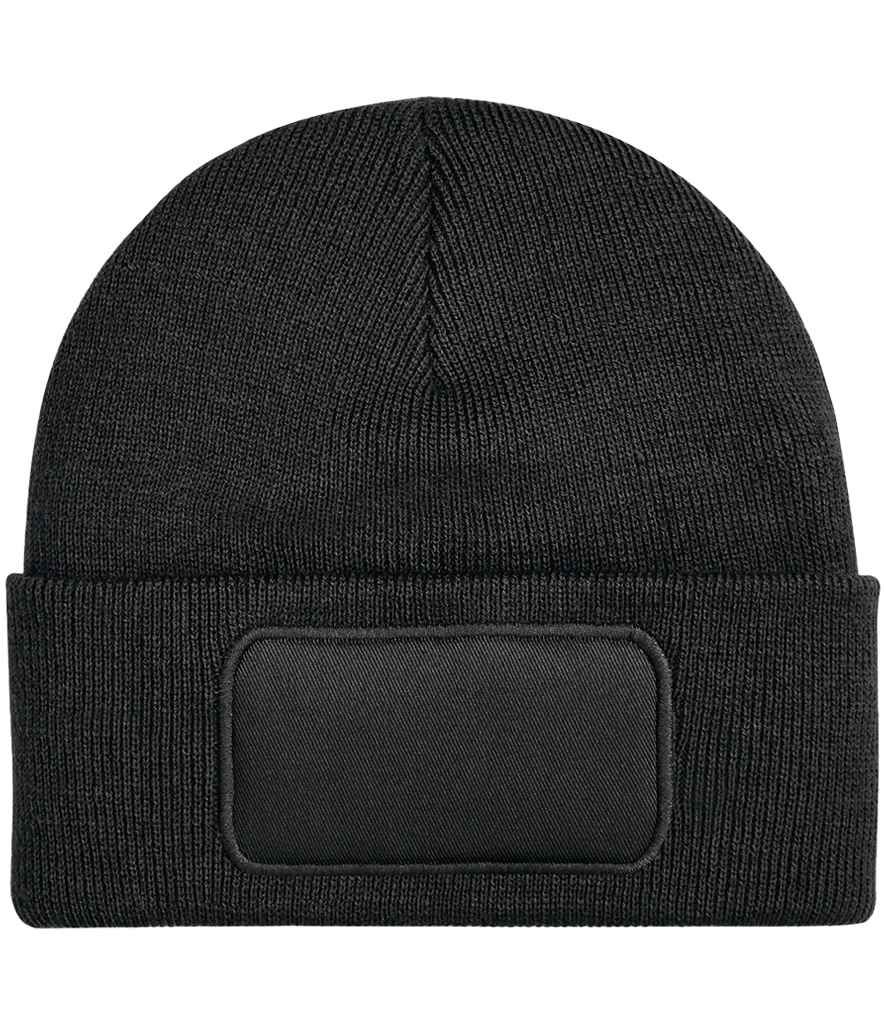 Beechfield Original Patch Beanie in Black