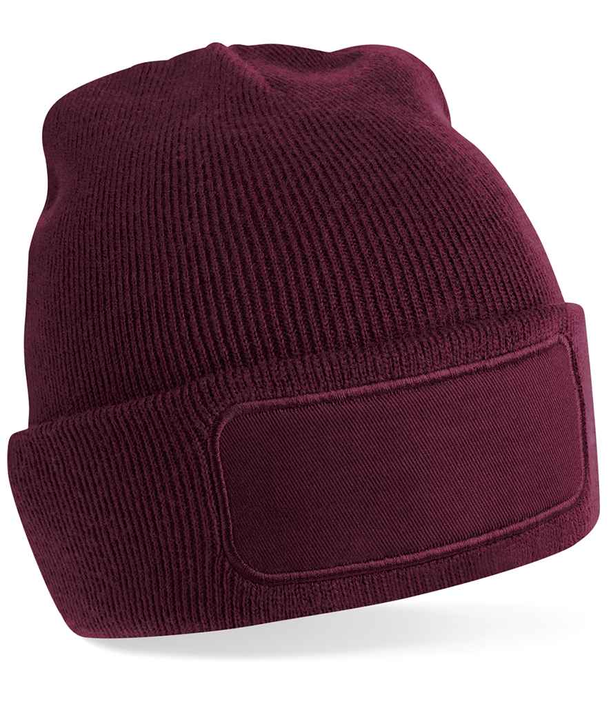 Beechfield Beechfield Original Patch Beanie Burgundy
