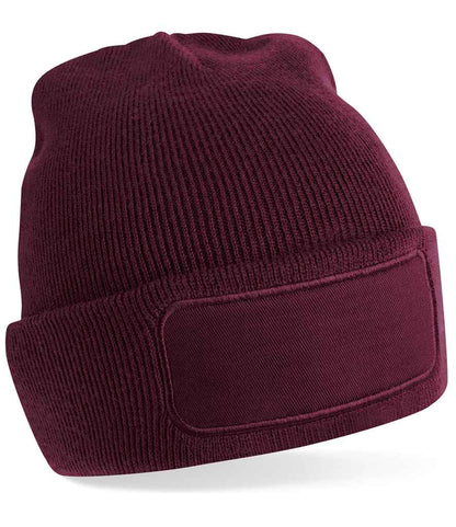 Beechfield Beechfield Original Patch Beanie Burgundy