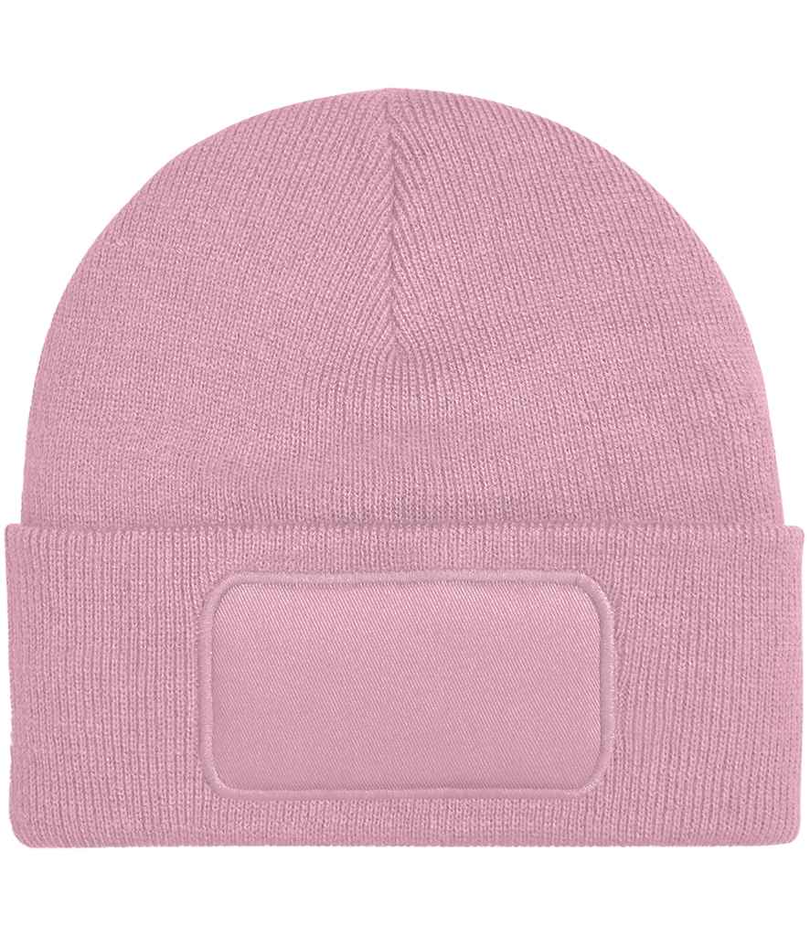 Beechfield Original Patch Beanie in Dusky Pink