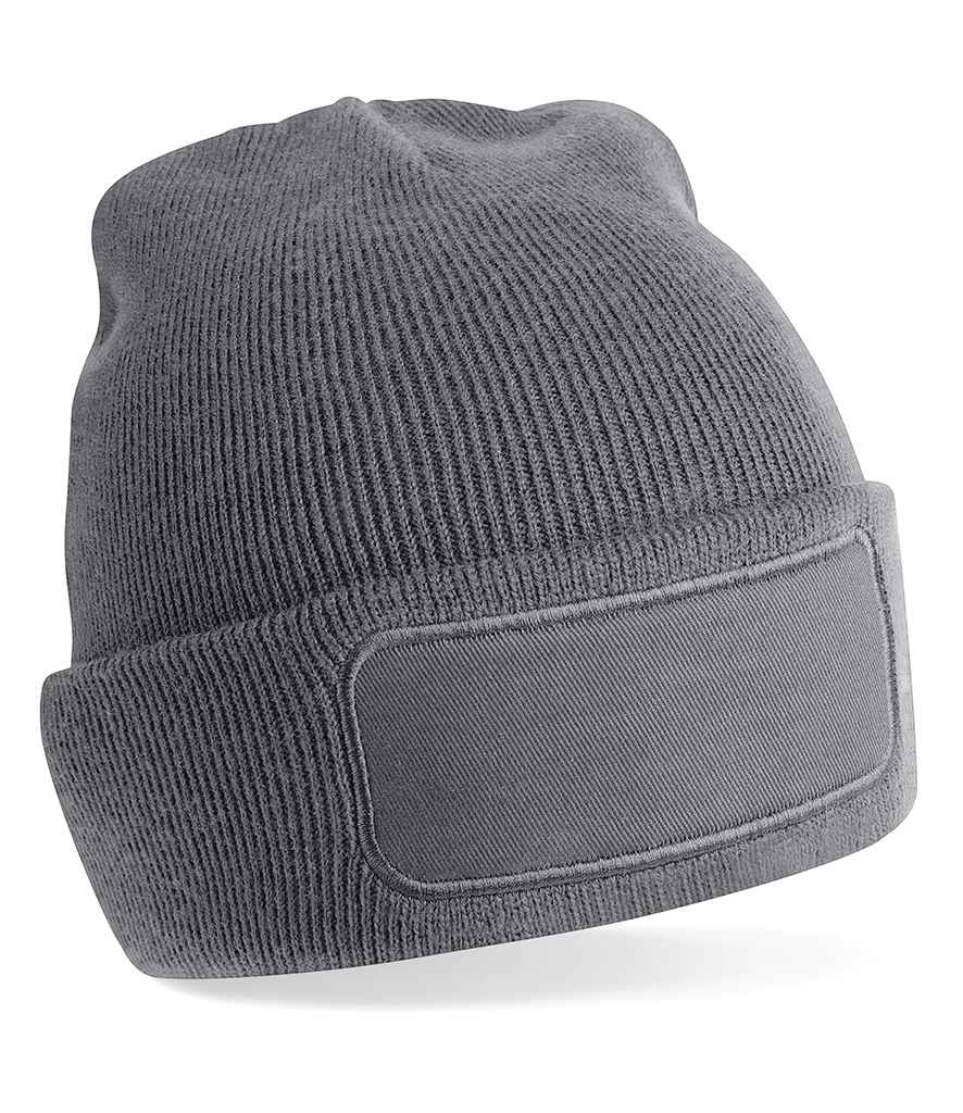Beechfield Beechfield Original Patch Beanie Graphite Grey