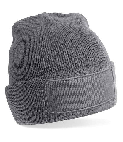 Beechfield Beechfield Original Patch Beanie Graphite Grey