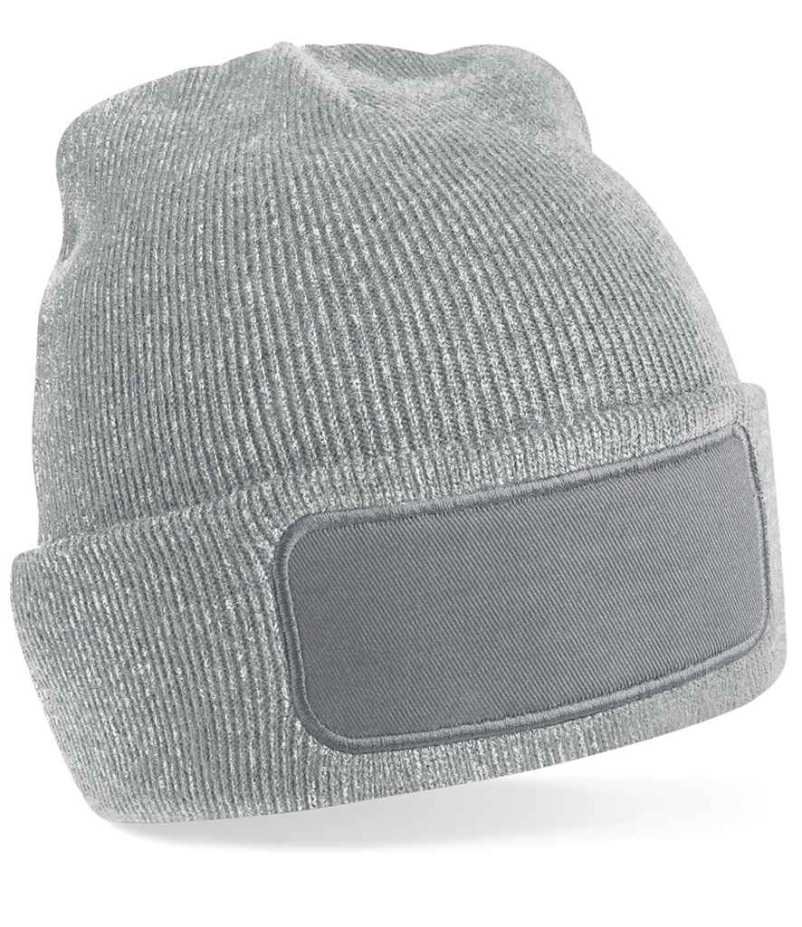Beechfield Beechfield Original Patch Beanie Heather Grey