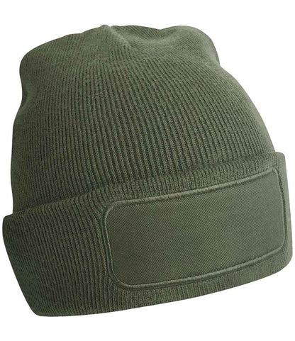 Beechfield Beechfield Original Patch Beanie Olive Green