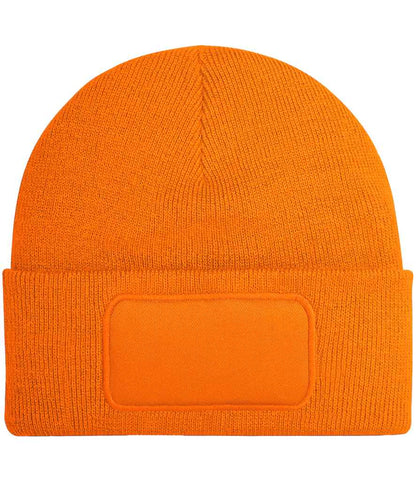 Beechfield Original Patch Beanie in Orange
