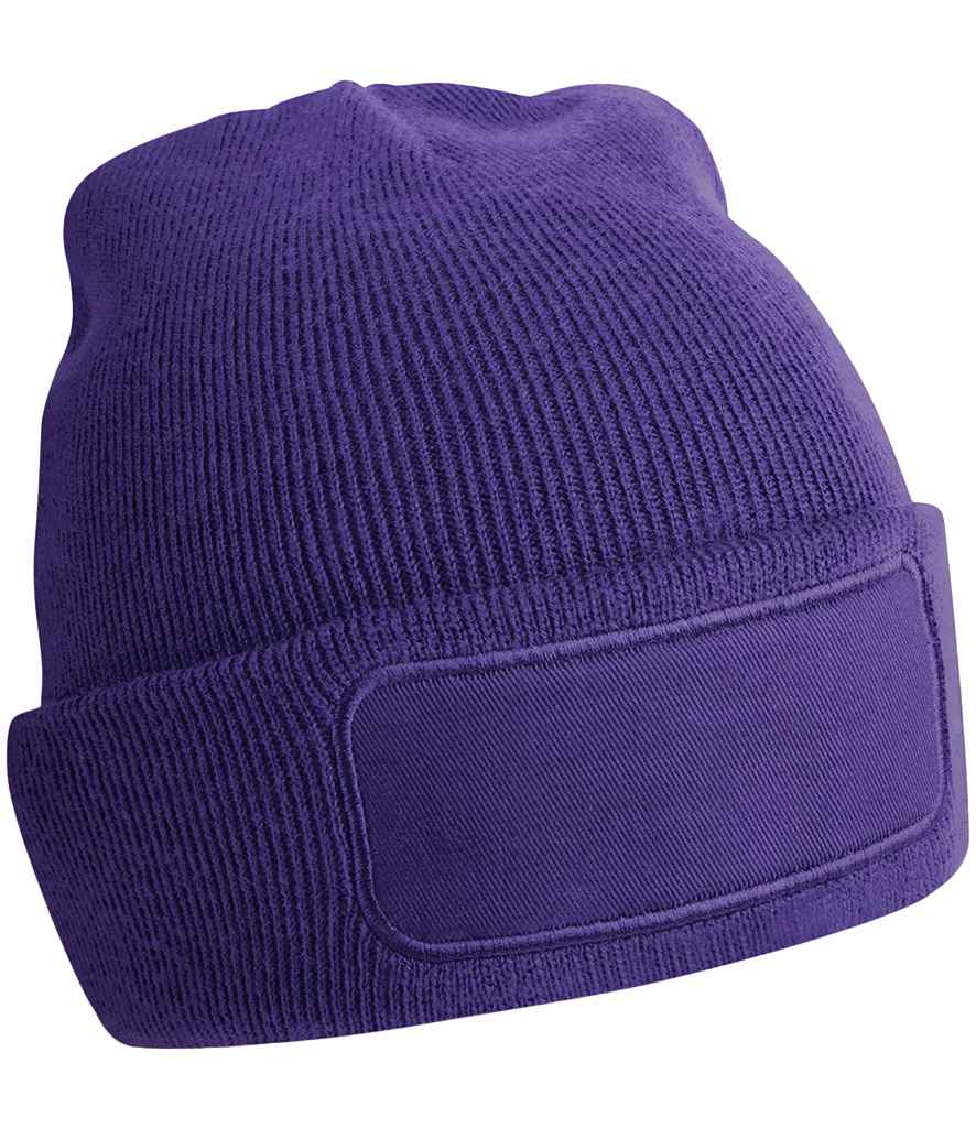 Beechfield Beechfield Original Patch Beanie Purple
