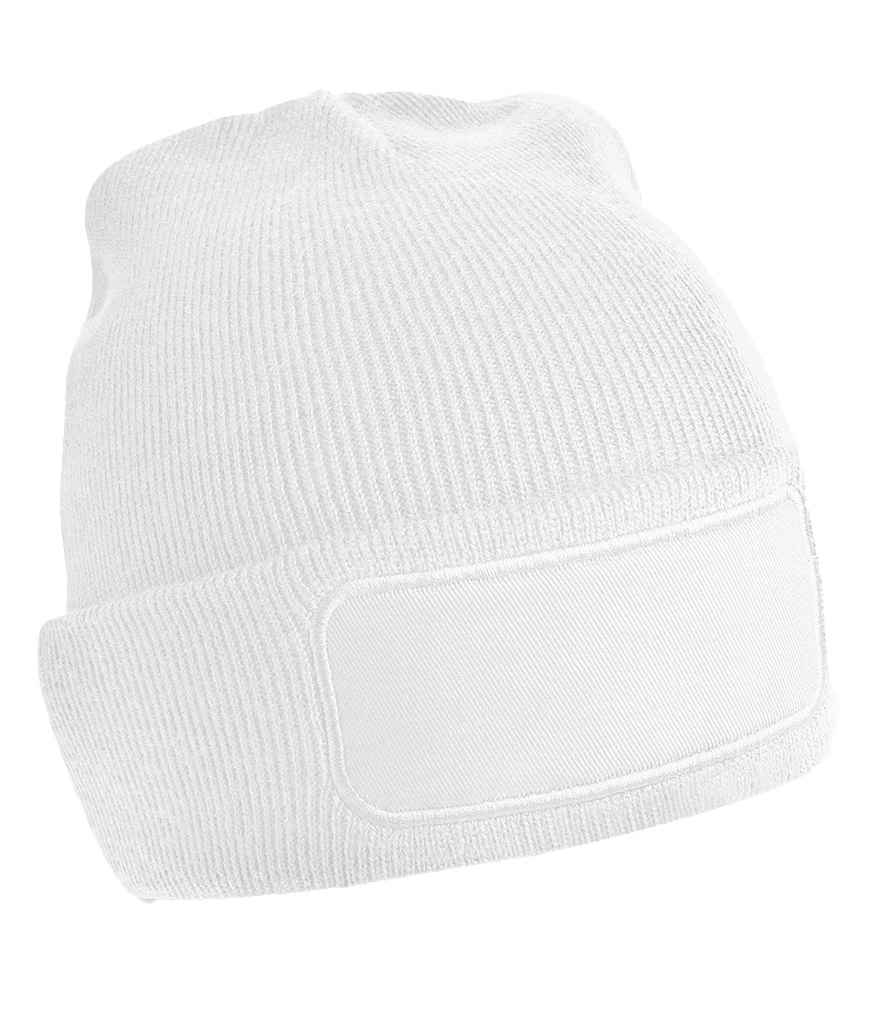 Beechfield Beechfield Original Patch Beanie White