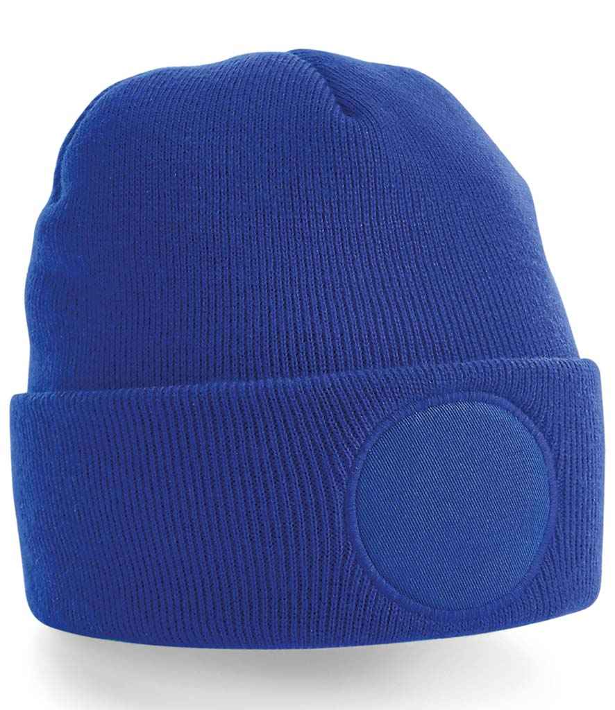 Beechfield Beechfield Circular Patch Beanie Bright Royal