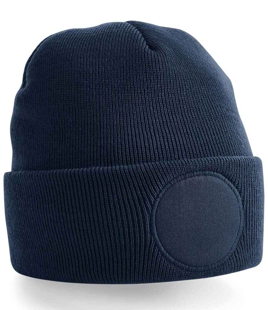 Beechfield Beechfield Circular Patch Beanie French Navy