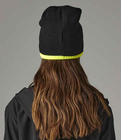 Beechfield Two Tone Pull-On Beanie - model image