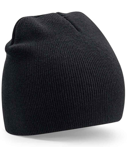 Beechfield Recycled Original Pull-On Beanie in Black