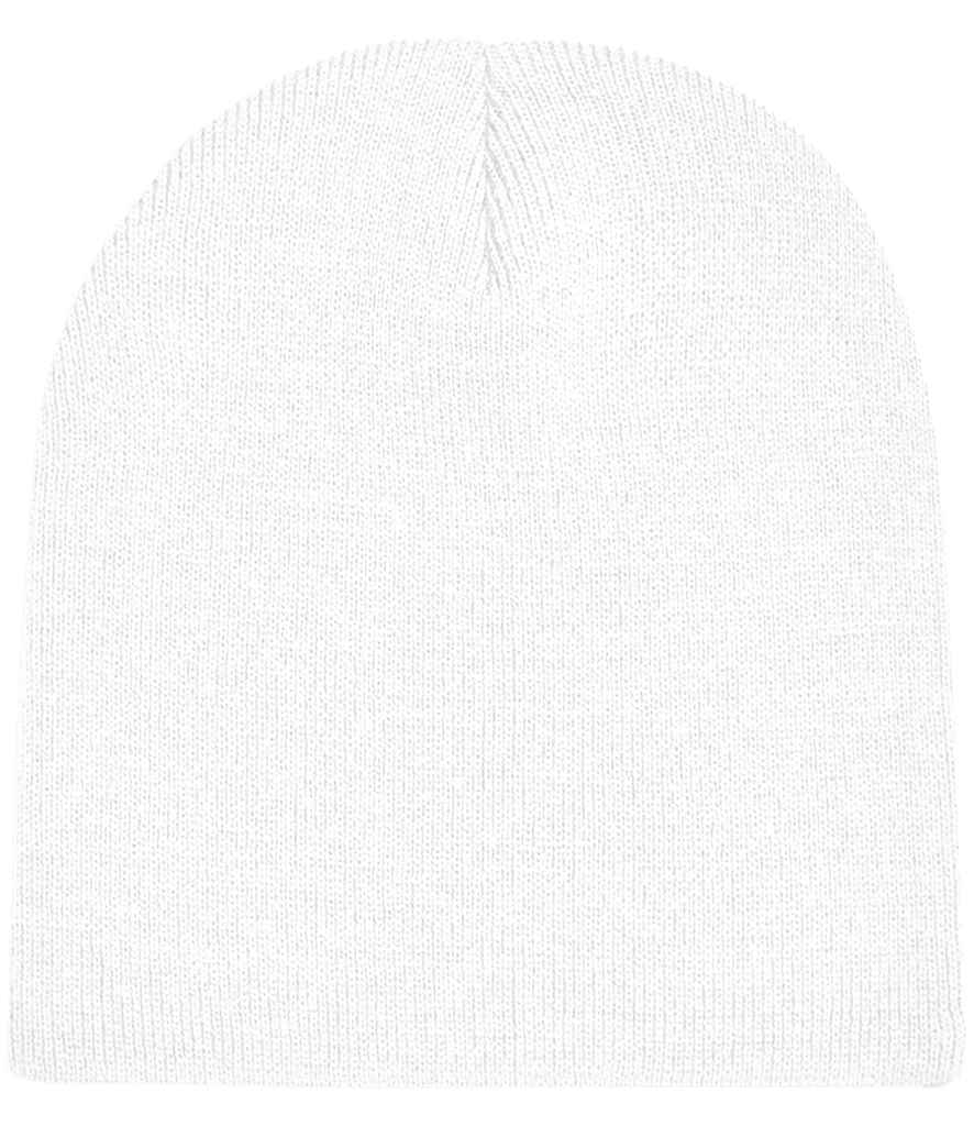 Beechfield Original Pull-On Beanie in White