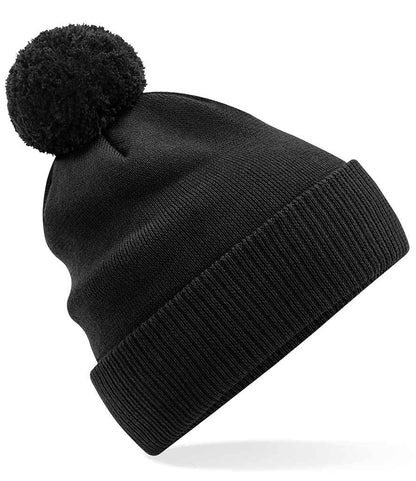 Beechfield Organic Cotton Snowstar® Beanie in Black