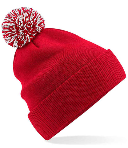 Beechfield Beechfield Recycled Snowstar® Beanie Classic Red/White