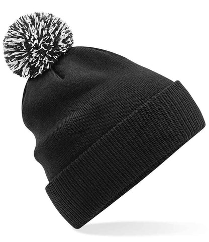 Beechfield Beechfield Snowstar® Beanie Black/White