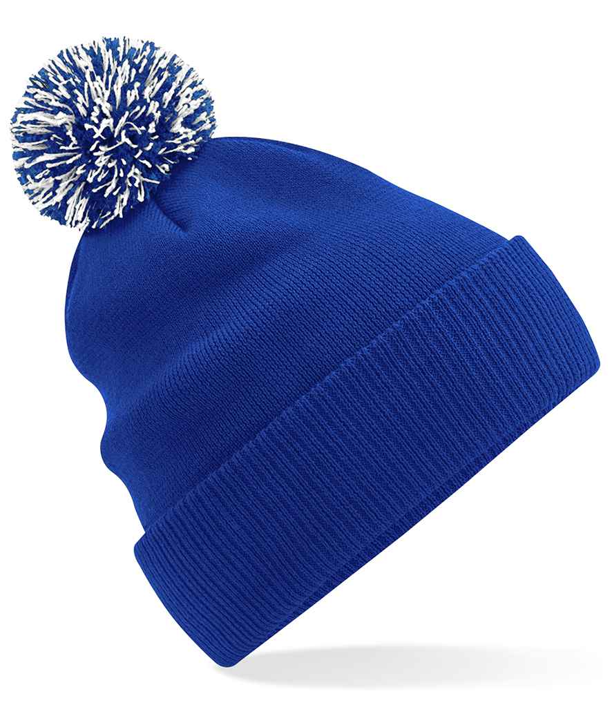Beechfield Beechfield Snowstar® Beanie Bright Royal/White
