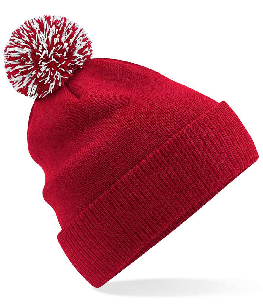 Beechfield Beechfield Snowstar® Beanie Classic Red/White