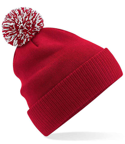 Beechfield Beechfield Snowstar® Beanie Classic Red/White