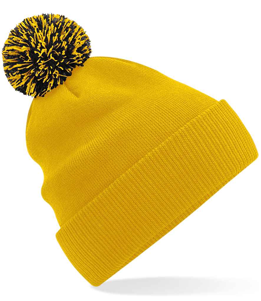 Beechfield Beechfield Snowstar® Beanie Gold/Black