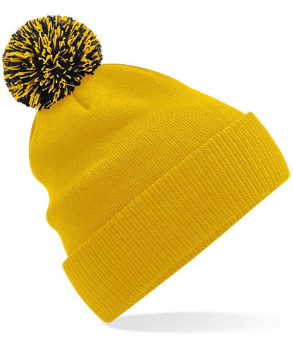 Beechfield Beechfield Snowstar® Beanie Gold/Black