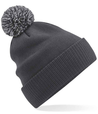 Beechfield Beechfield Snowstar® Beanie Graphite Grey/Light Grey