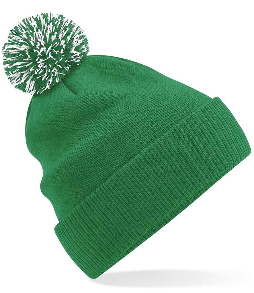 Beechfield Beechfield Snowstar® Beanie Kelly Green/White