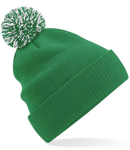 Beechfield Beechfield Snowstar® Beanie Kelly Green/White