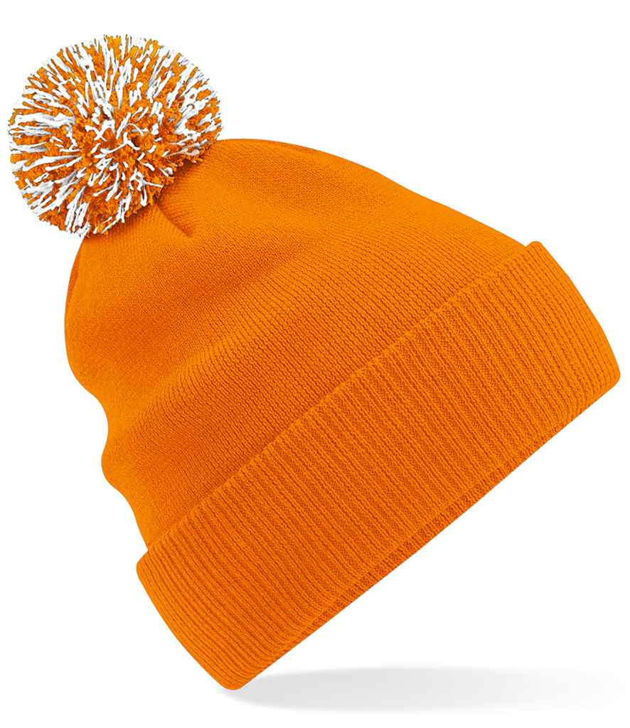 Beechfield Beechfield Snowstar® Beanie Orange/White