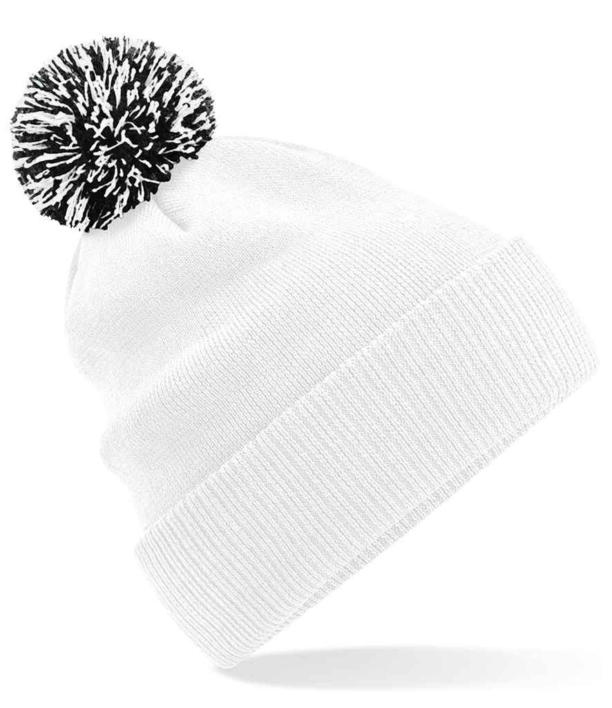 Beechfield Beechfield Snowstar® Beanie White/Black