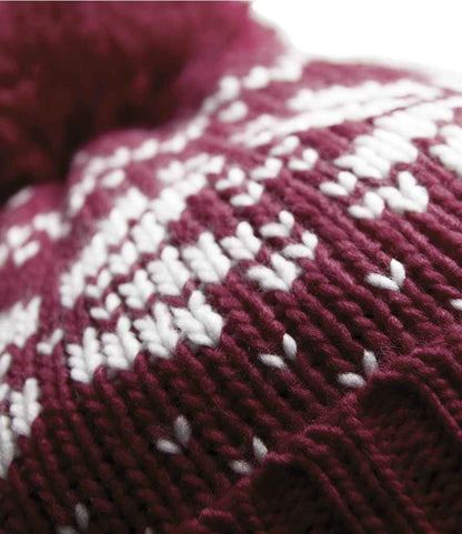 Beechfield Fair Isle Snowstar® Beanie