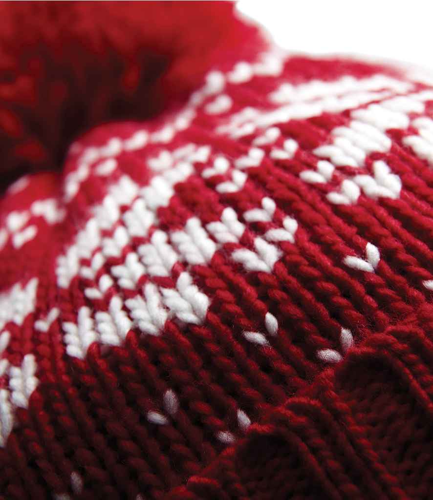 Beechfield Fair Isle Snowstar® Beanie