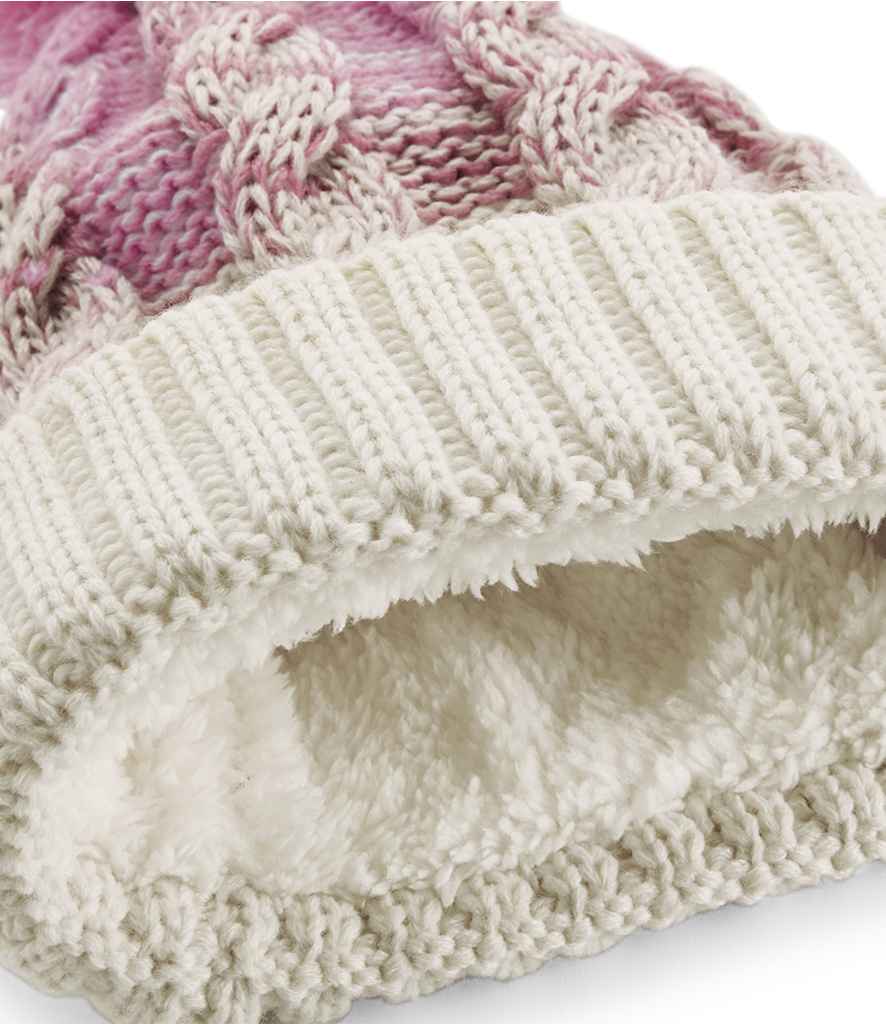 Beechfield Ombré Pom Pom Beanie