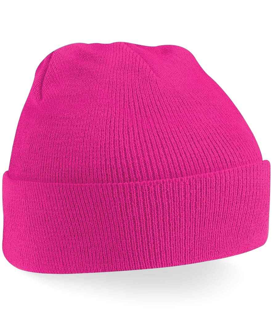 Beechfield Kids Original Cuffed Beanie in Fuchsia