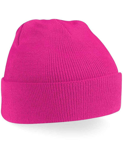 Beechfield Kids Original Cuffed Beanie in Fuchsia