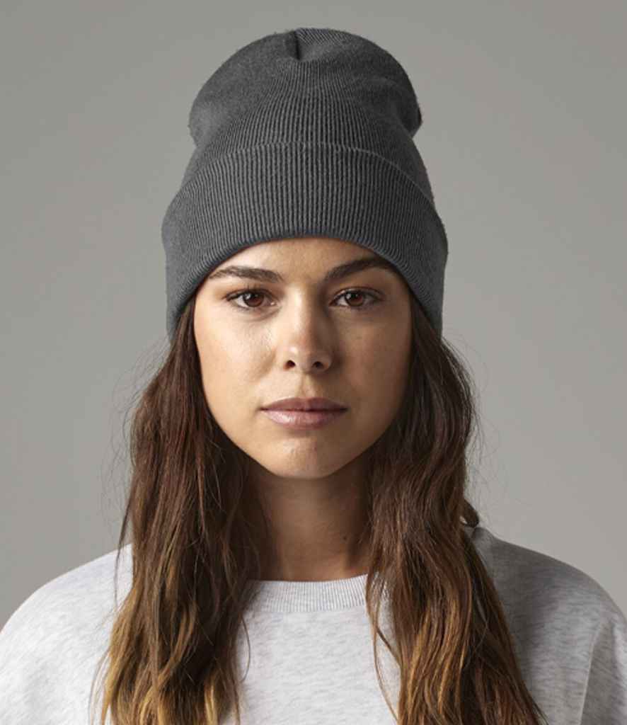 Beechfield Recycled Original Cuffed Beanie - model image