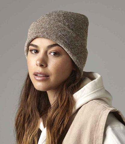 Beechfield Beechfield Original Cuffed Beanie Heather Oatmeal