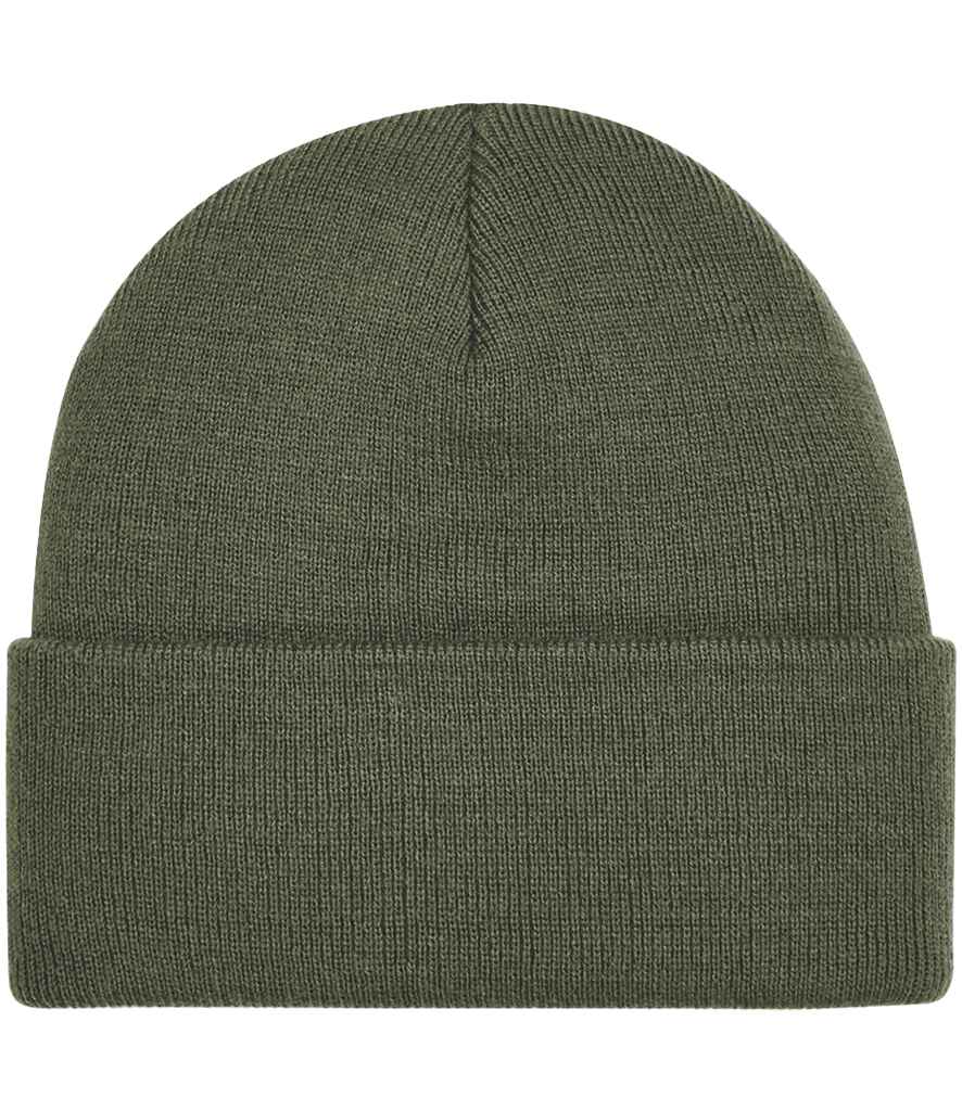 Beechfield Original Cuffed Beanie in Olive Green