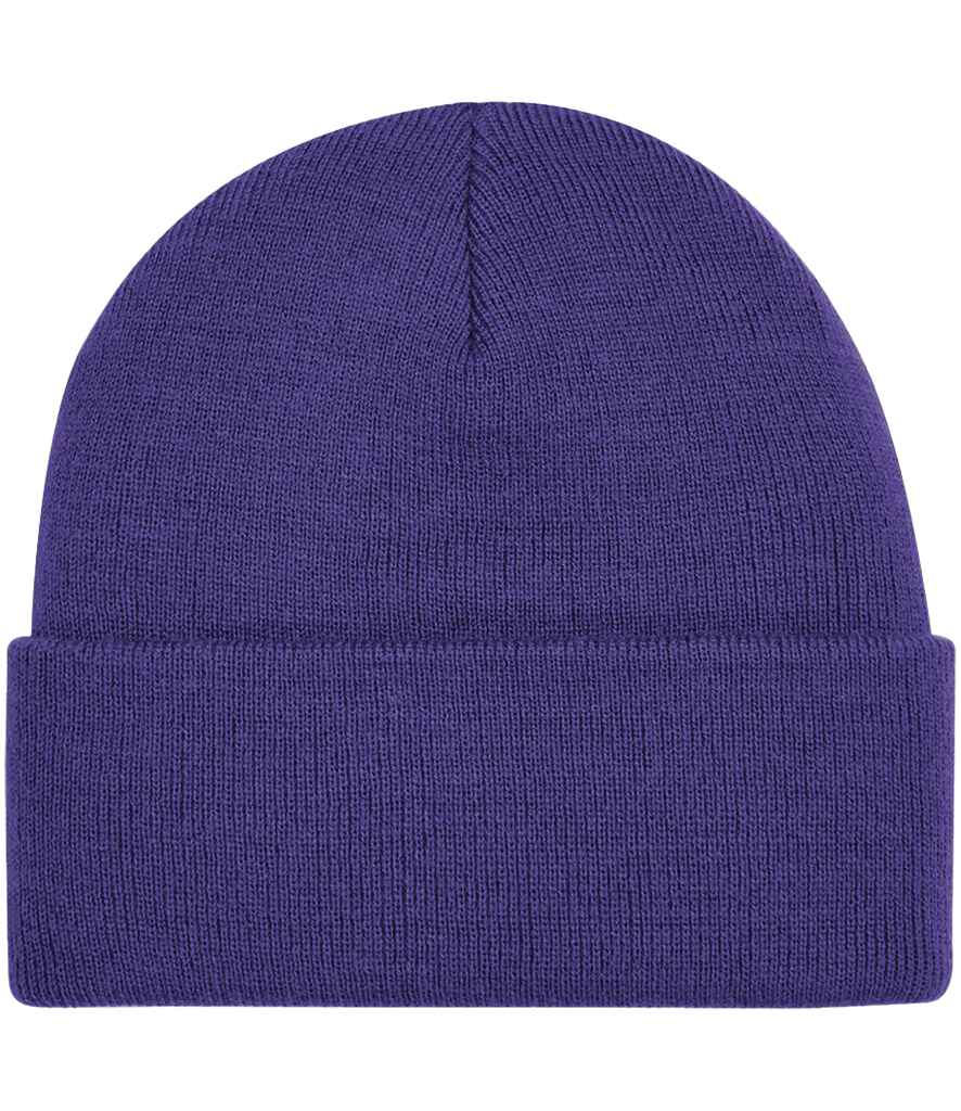 Beechfield Original Cuffed Beanie in Purple