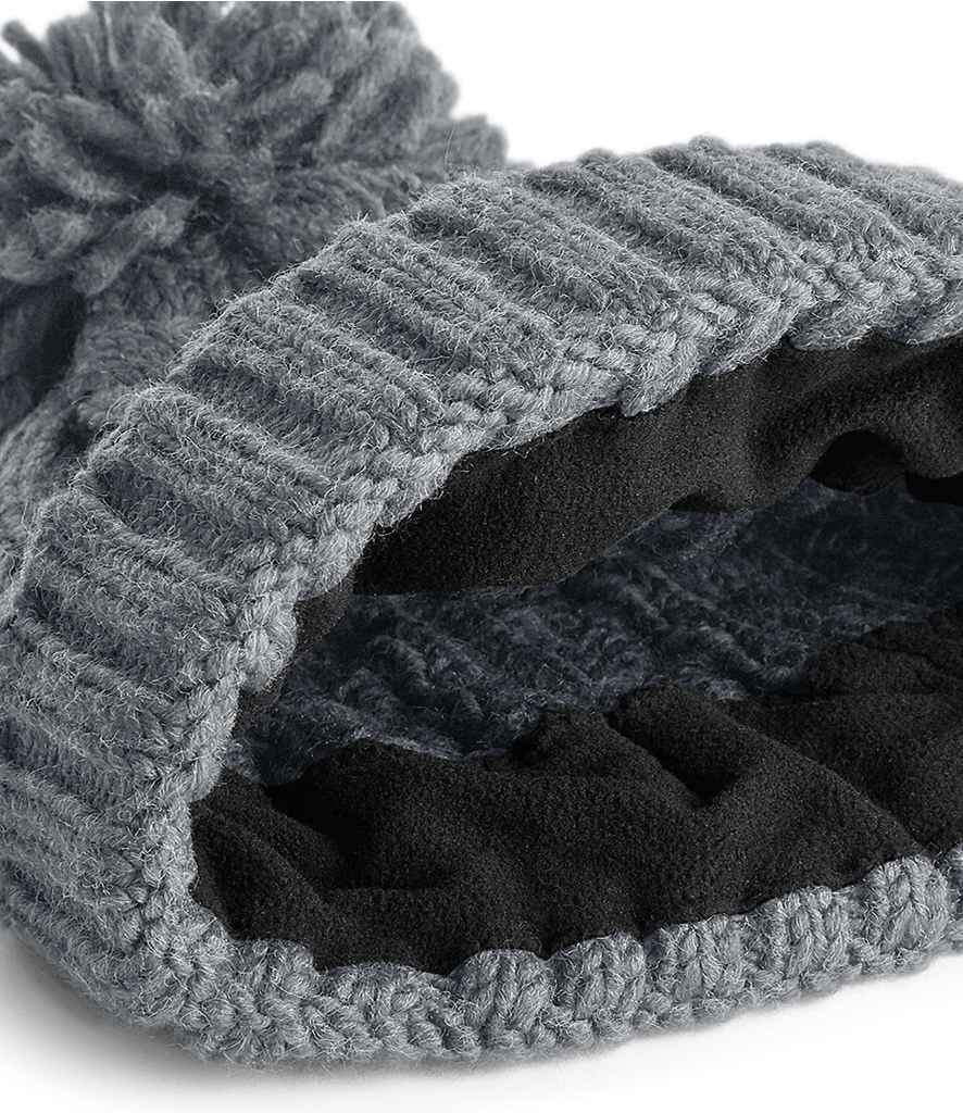 Beechfield Cable Knit Melange Beanie