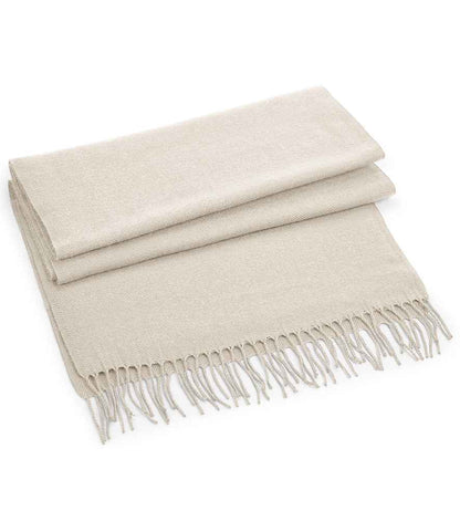 Beechfield Classic Woven Scarf in Almond