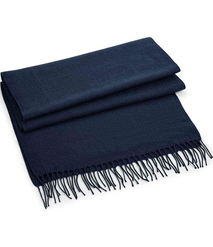Beechfield Classic Woven Scarf in French Navy