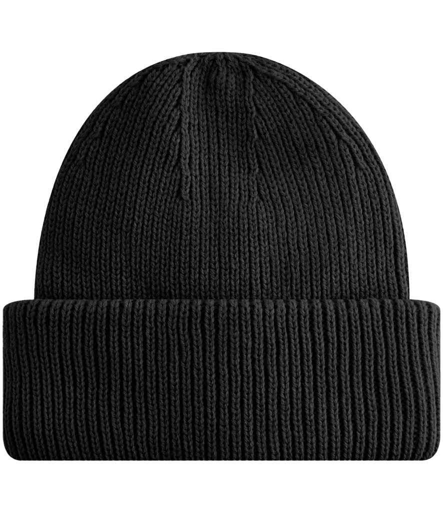 Beechfield Recycled Wind Resistant Breathable Elements Beanie in Black