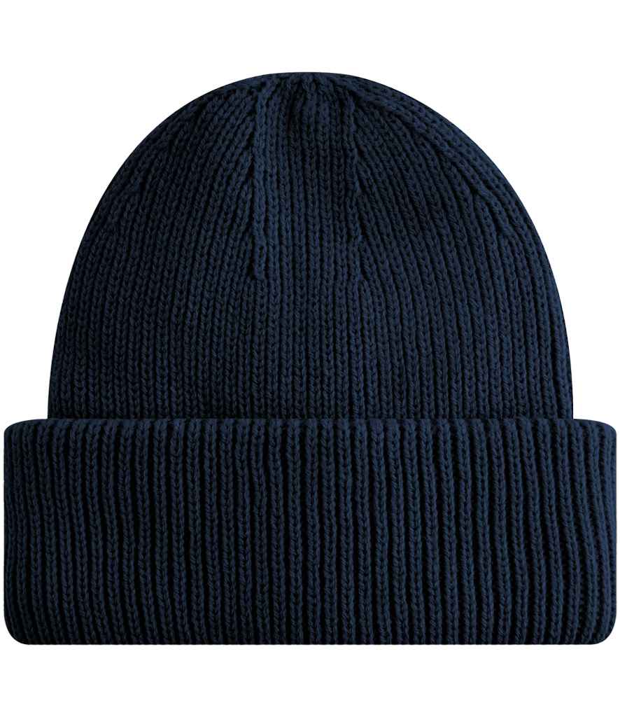 Beechfield Recycled Wind Resistant Breathable Elements Beanie in French Navy