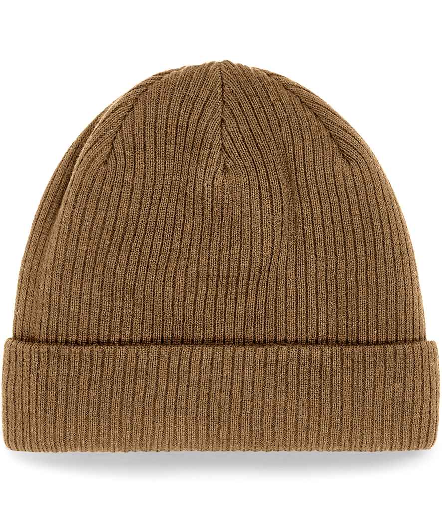 Beechfield Organic Cotton Beanie in Biscuit