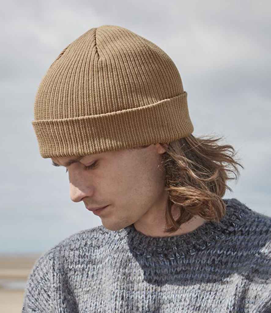 Beechfield Organic Cotton Beanie - model image