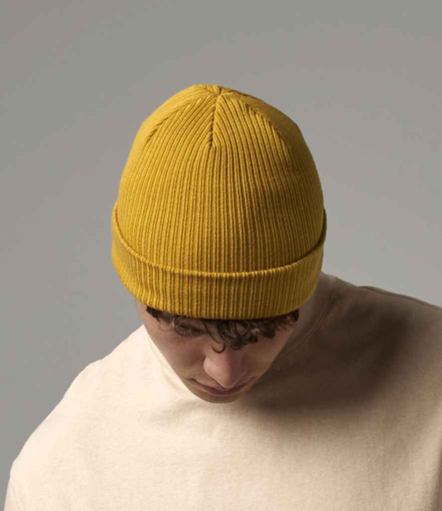 Beechfield Beechfield Organic Cotton Beanie Mustard