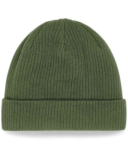 Beechfield Beechfield Organic Cotton Beanie Olive Green