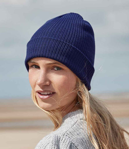 Beechfield Beechfield Organic Cotton Fine Knit Beanie
