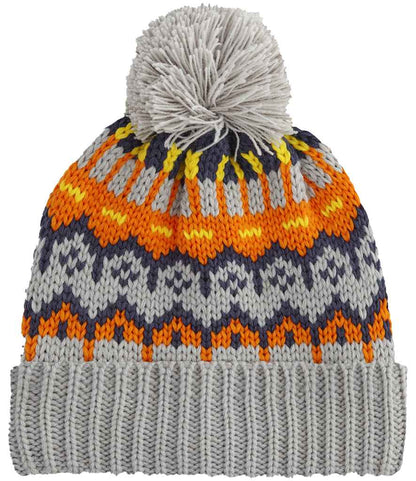 Beechfield Retro Ski Beanie in Glacier Grey