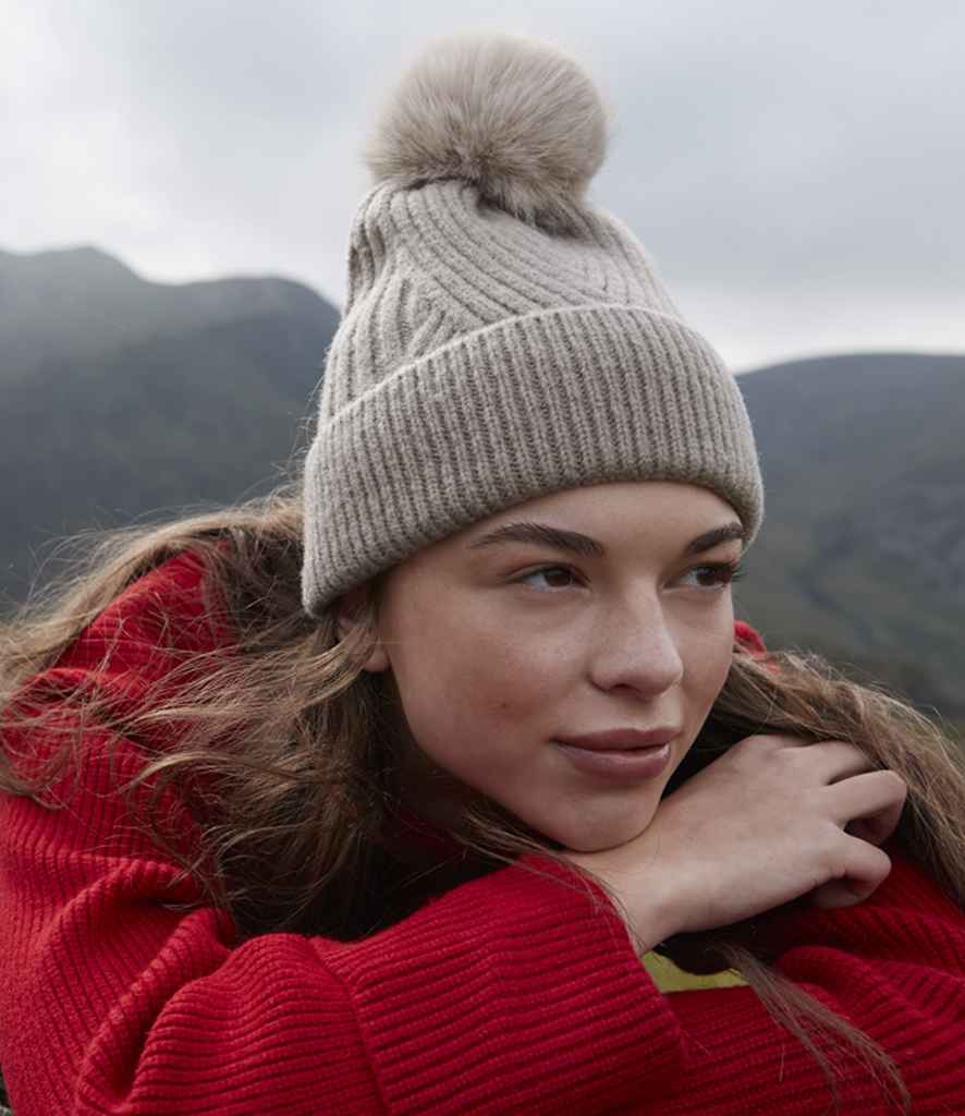 Beechfield Snow Luxe Beanie - model image